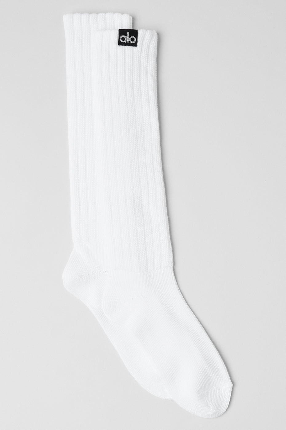 Unisex Scrunch Sock - White--0