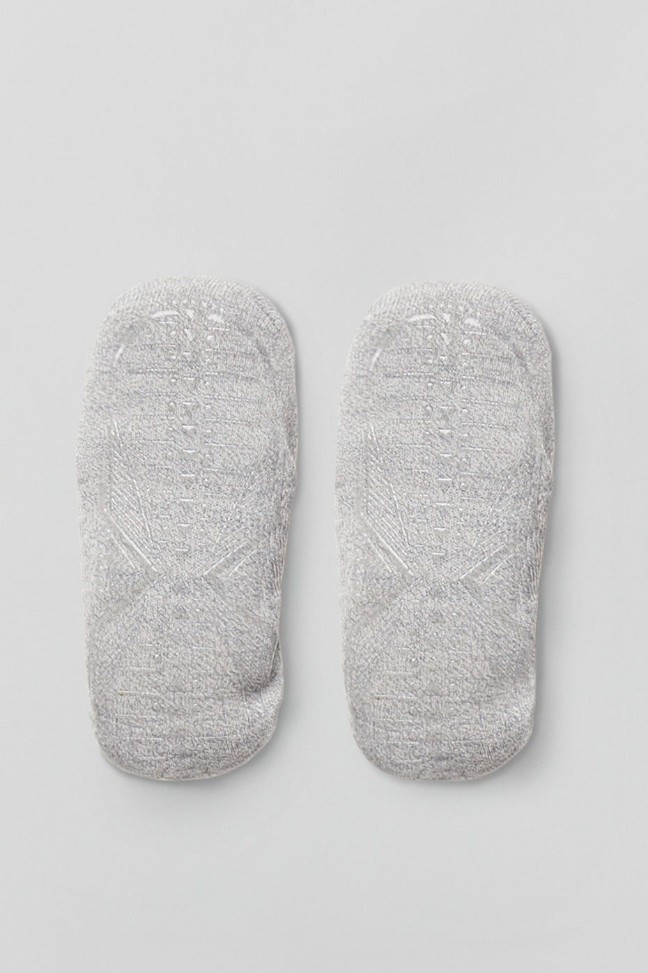 Women's Pivot Barre Sock - Athletic Heather Grey--2