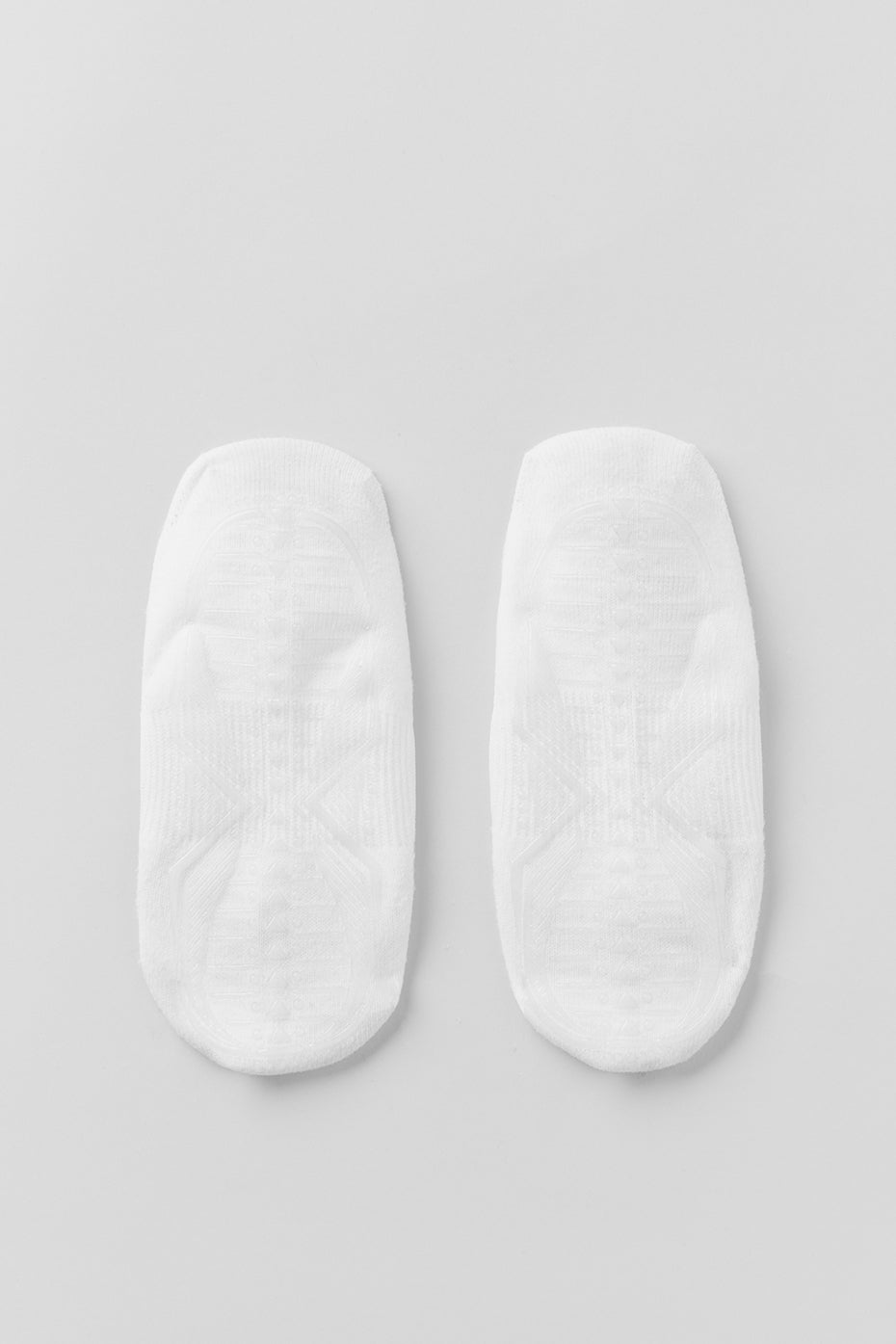 Women's Pivot Barre Sock - White--2
