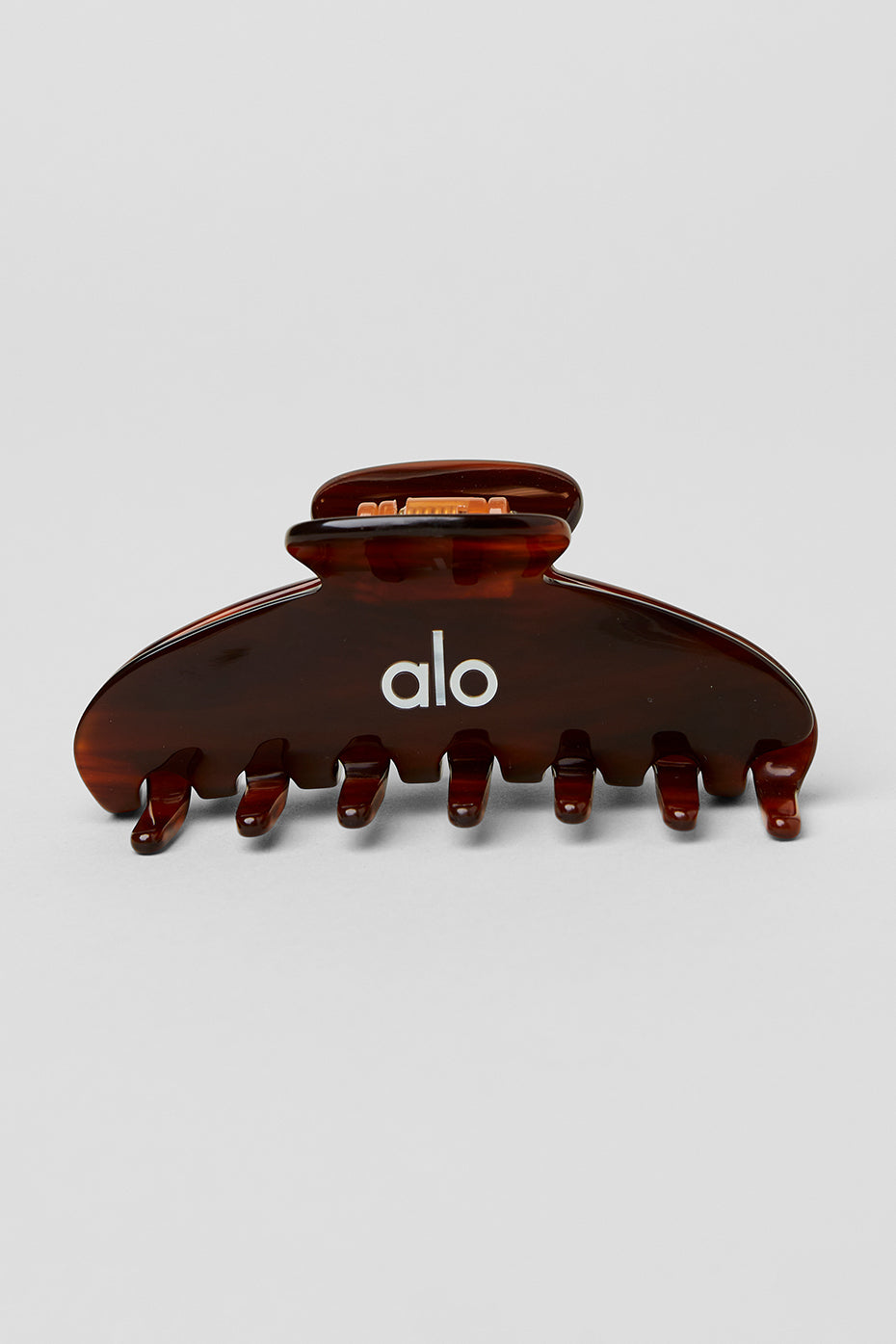 90's Claw Clip - Brown Tortoise--1