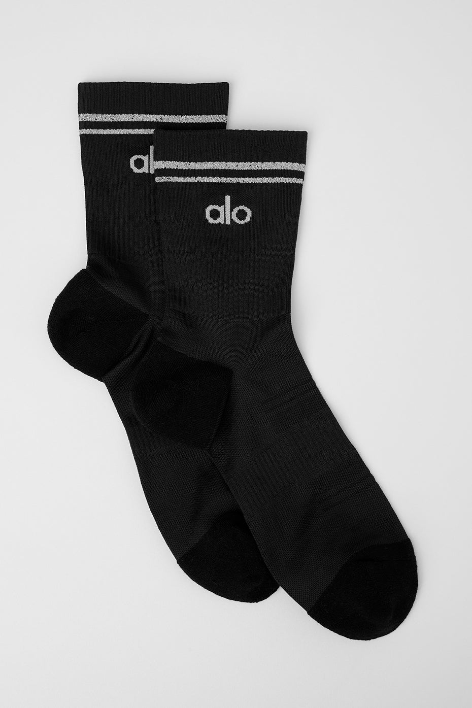 Unisex Half-Crew Performance Sock - Black--0