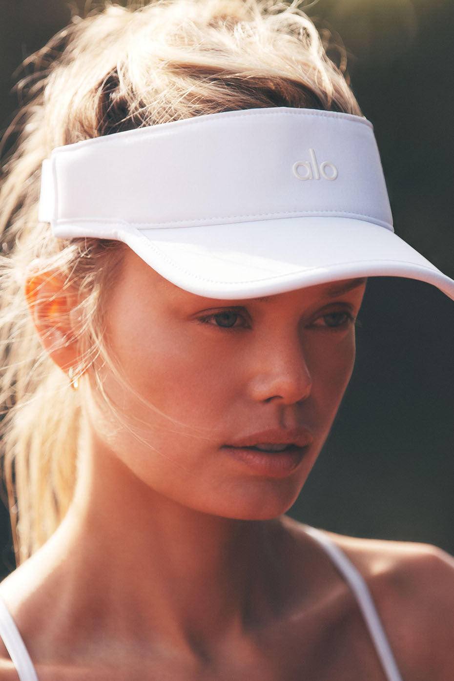 Performance Eclipse Visor - White/White--0