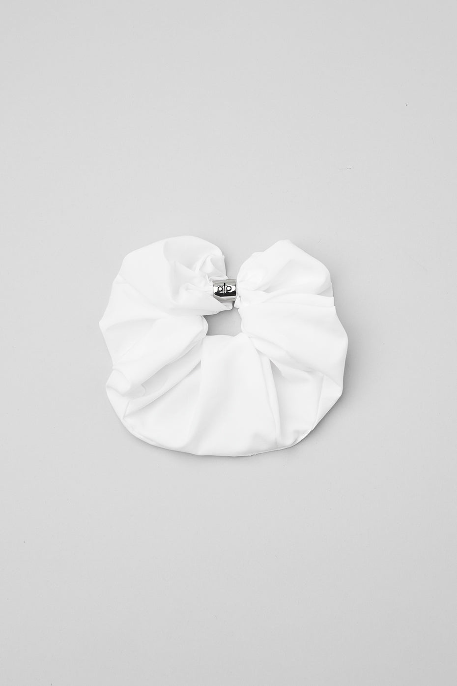 Bead It Oversized Scrunchie - White--0