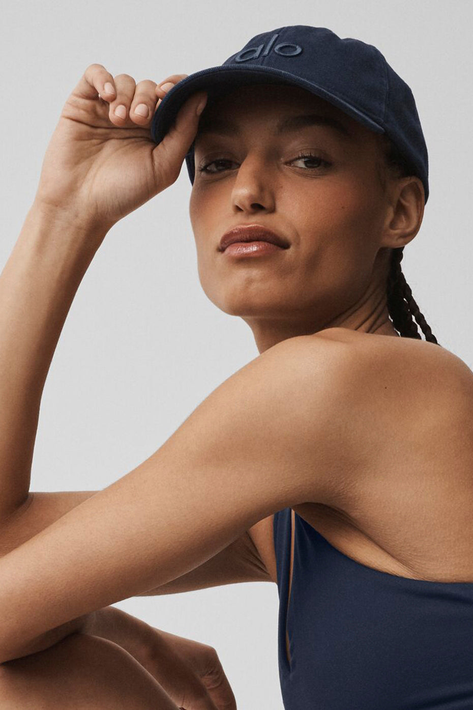 Washed Off-Duty Cap - Vintage Navy--1