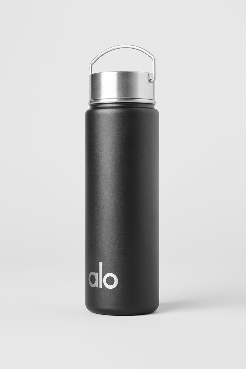 ALO Water Bottle - Black--1