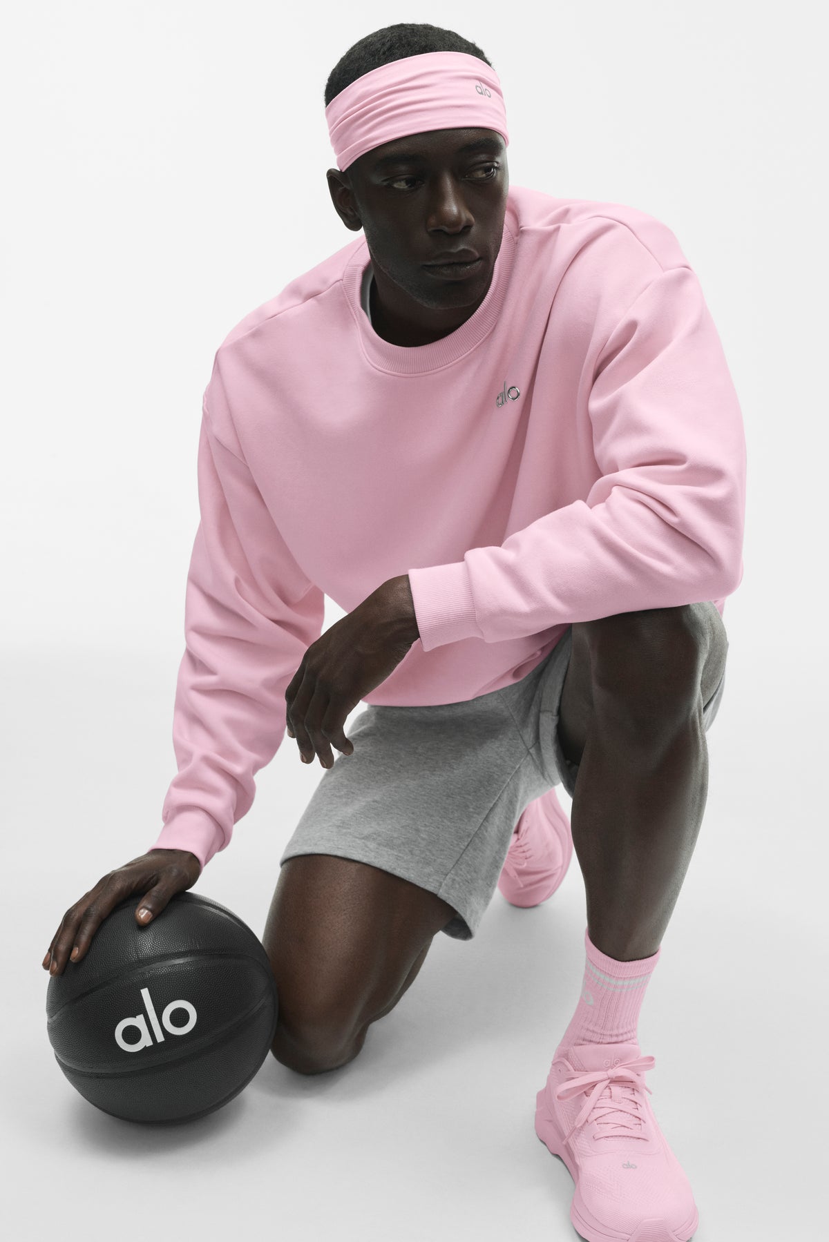 Performance Conquer Headband - Pink Marshmallow--3