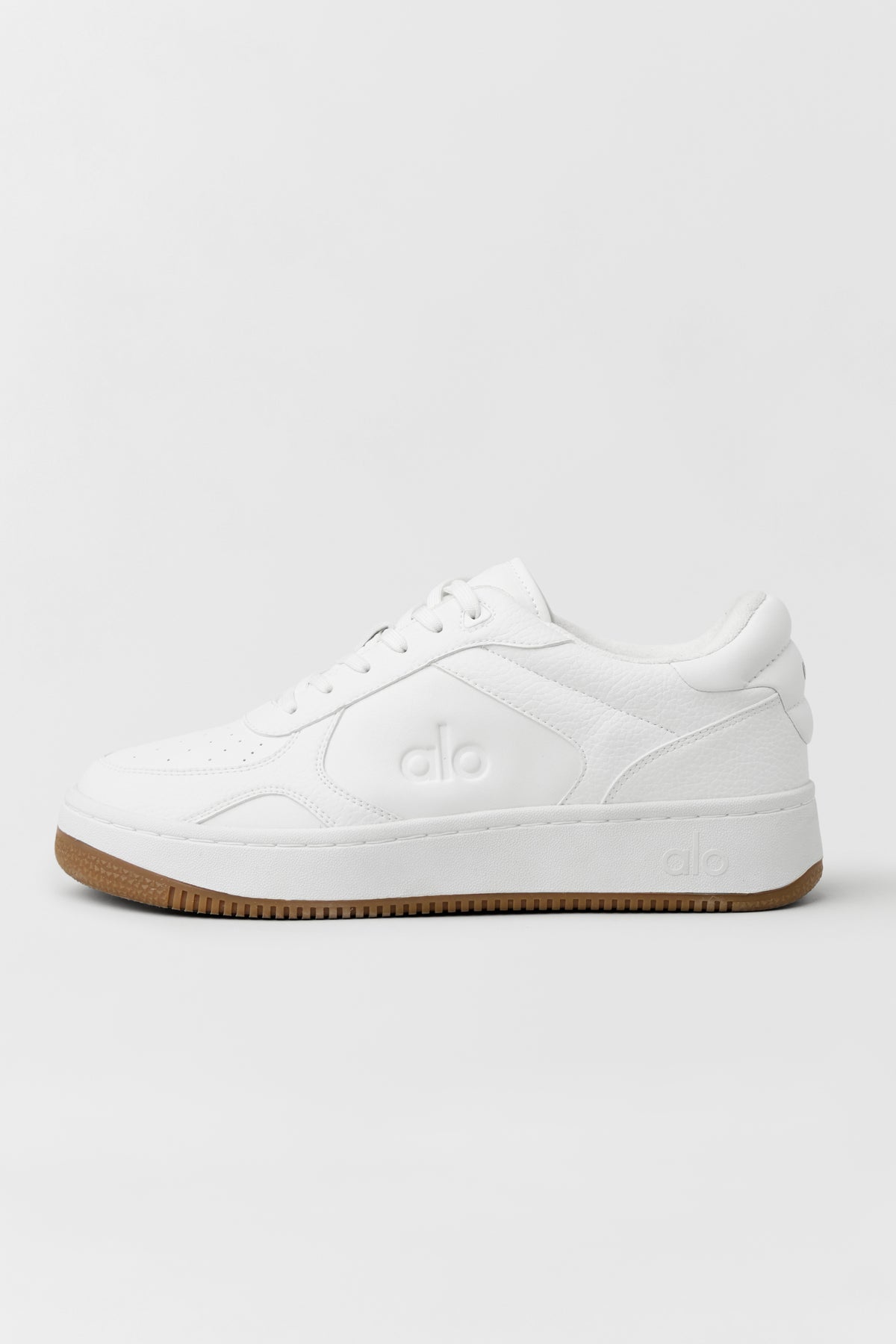 ALO Recovery Mode Sneaker (Unisex) - Natural White/Gum--0