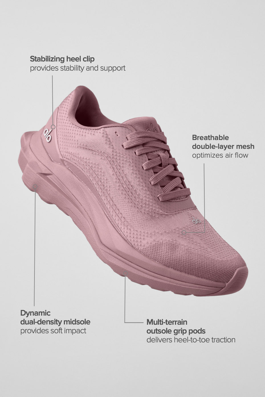 ALO Runner (Unisex) - Smoky Quartz--1