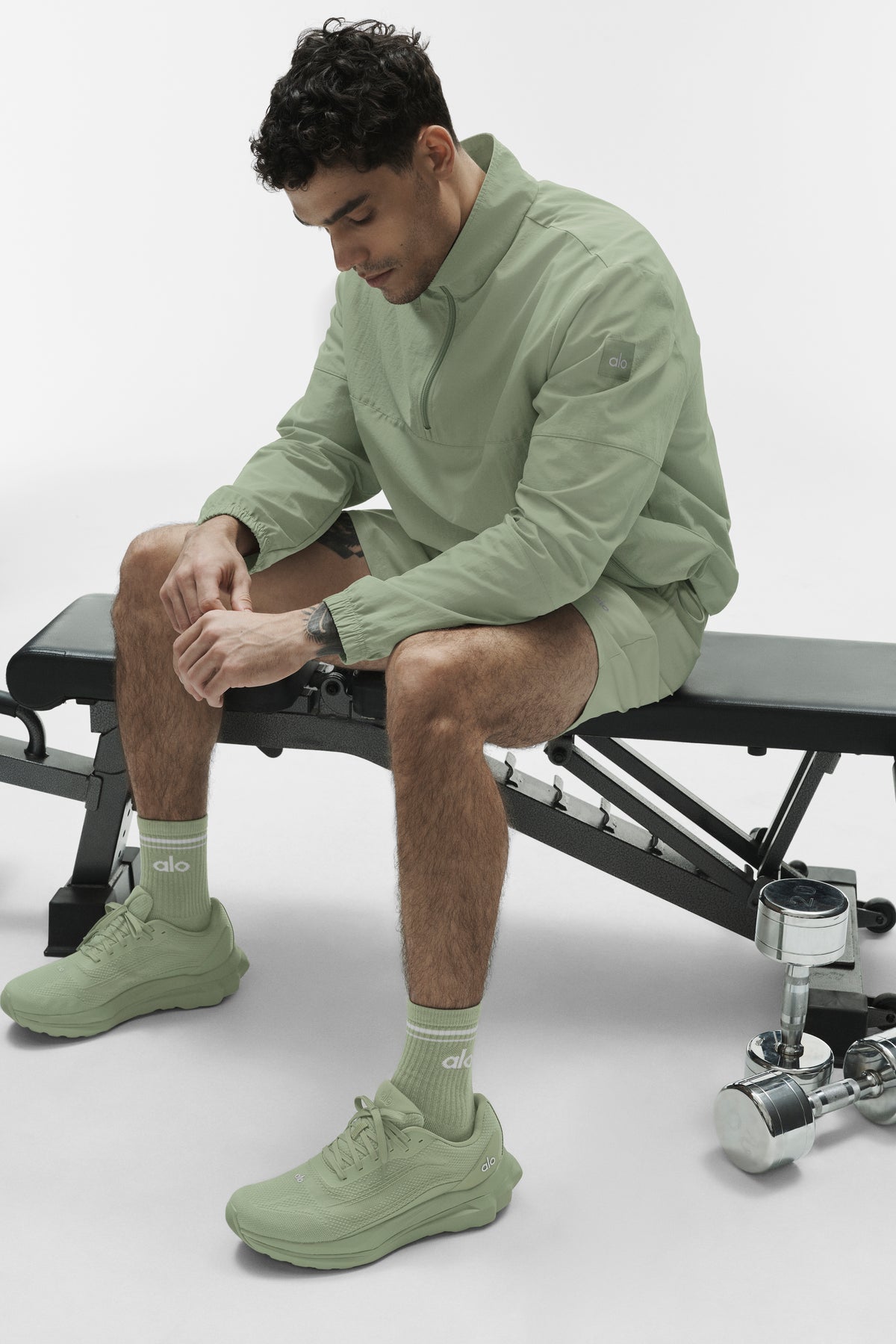 ALO Runner (Unisex) - Dune Grass--2