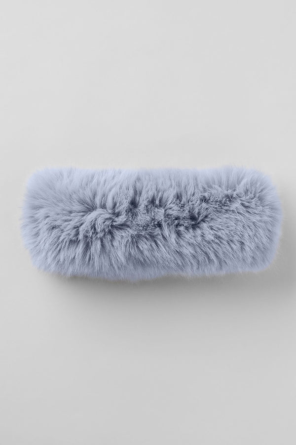 Opulent Faux Fur Wintersun Headband - Winter Frost
