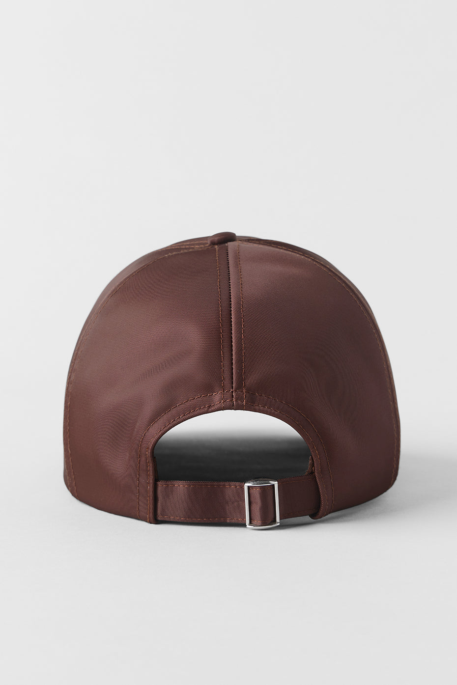 Satin Off-Duty Cap - Brownstone--3