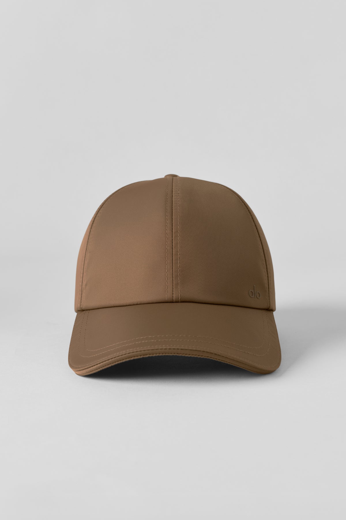 Satin Off-Duty Cap - Java Brown--2