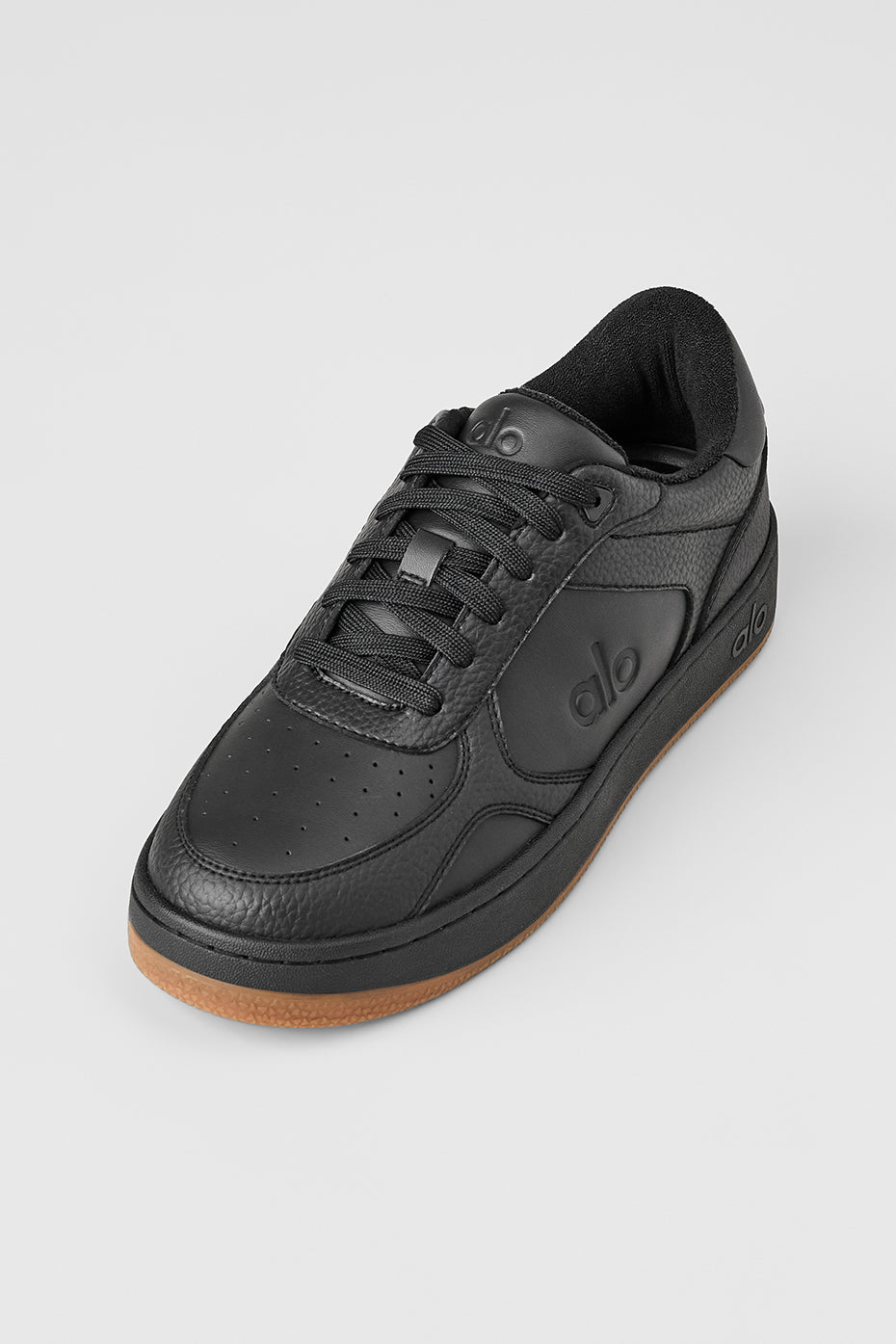 ALO Recovery Mode Sneaker (Unisex) - Black/Gum--5