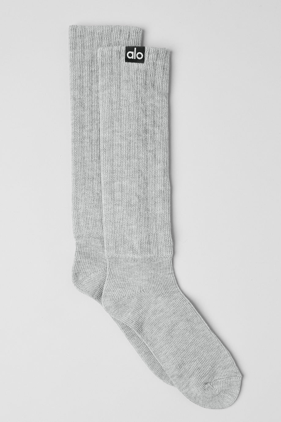 Unisex Scrunch Sock - Athletic Heather Grey--0
