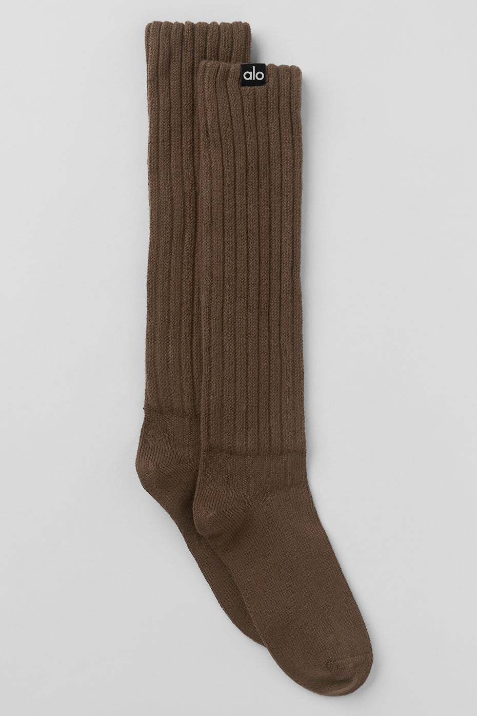 Unisex Scrunch Sock - Espresso--0