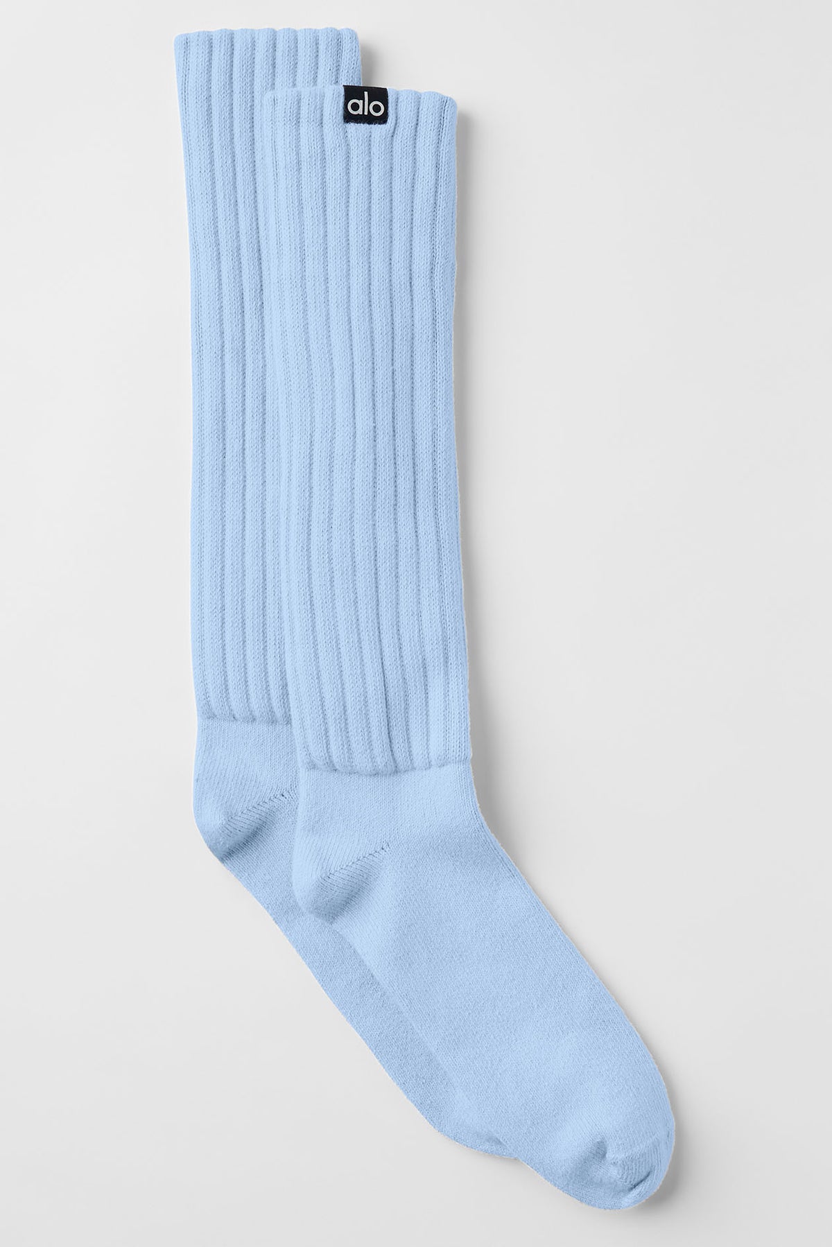 Unisex Scrunch Sock - Seashell Blue--0