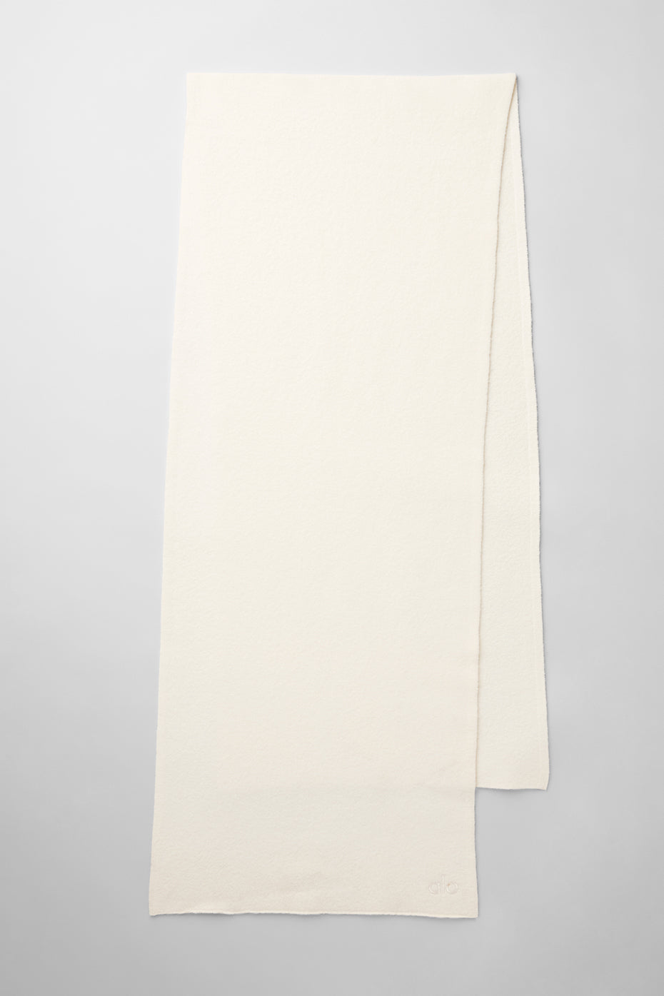 Merino Wool Oversized Scarf - Ivory--3