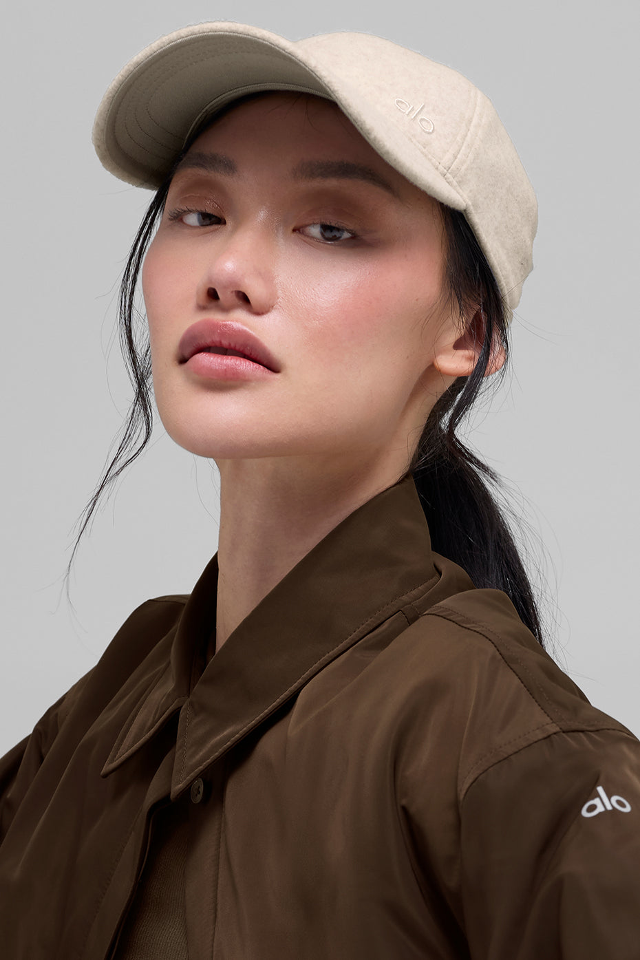 Prestige Off-Duty Cap - Cream Heather--1