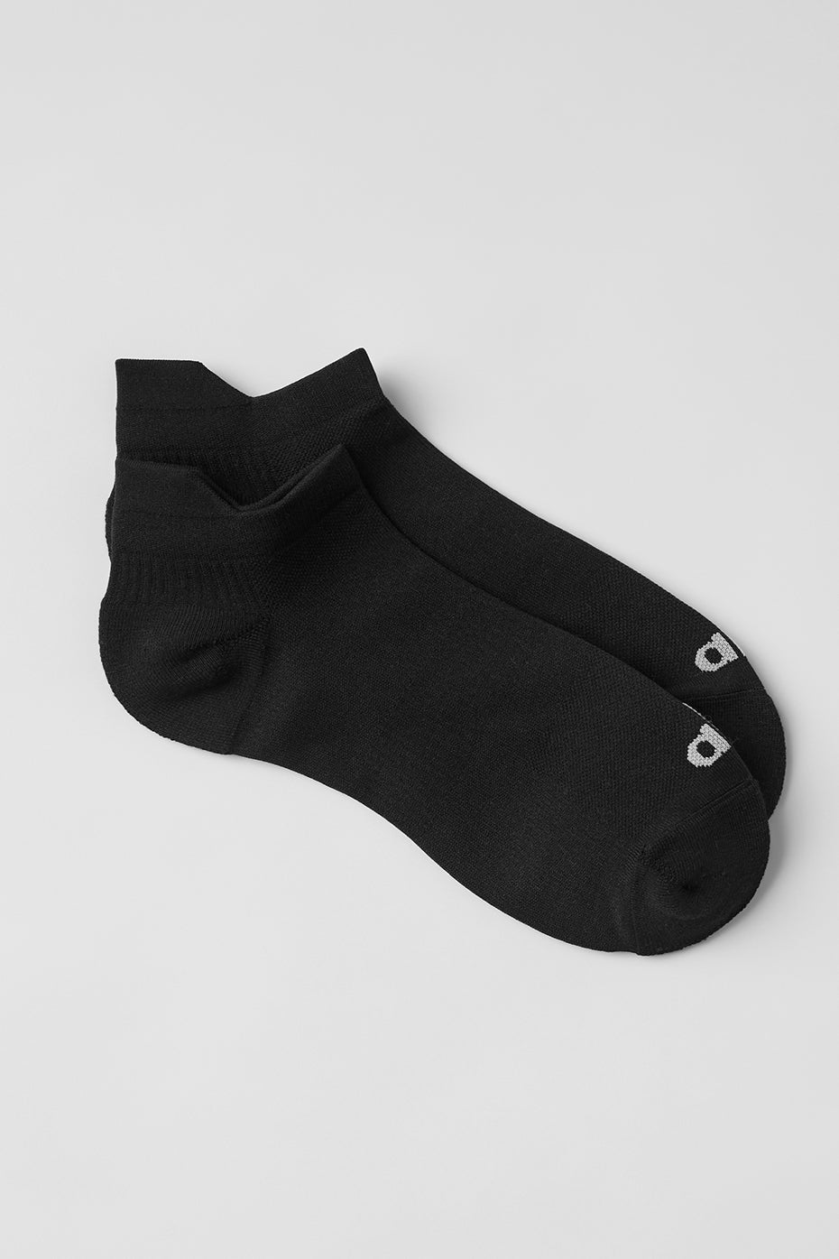 Unisex Performance Tab Sock - Black/Titanium--0