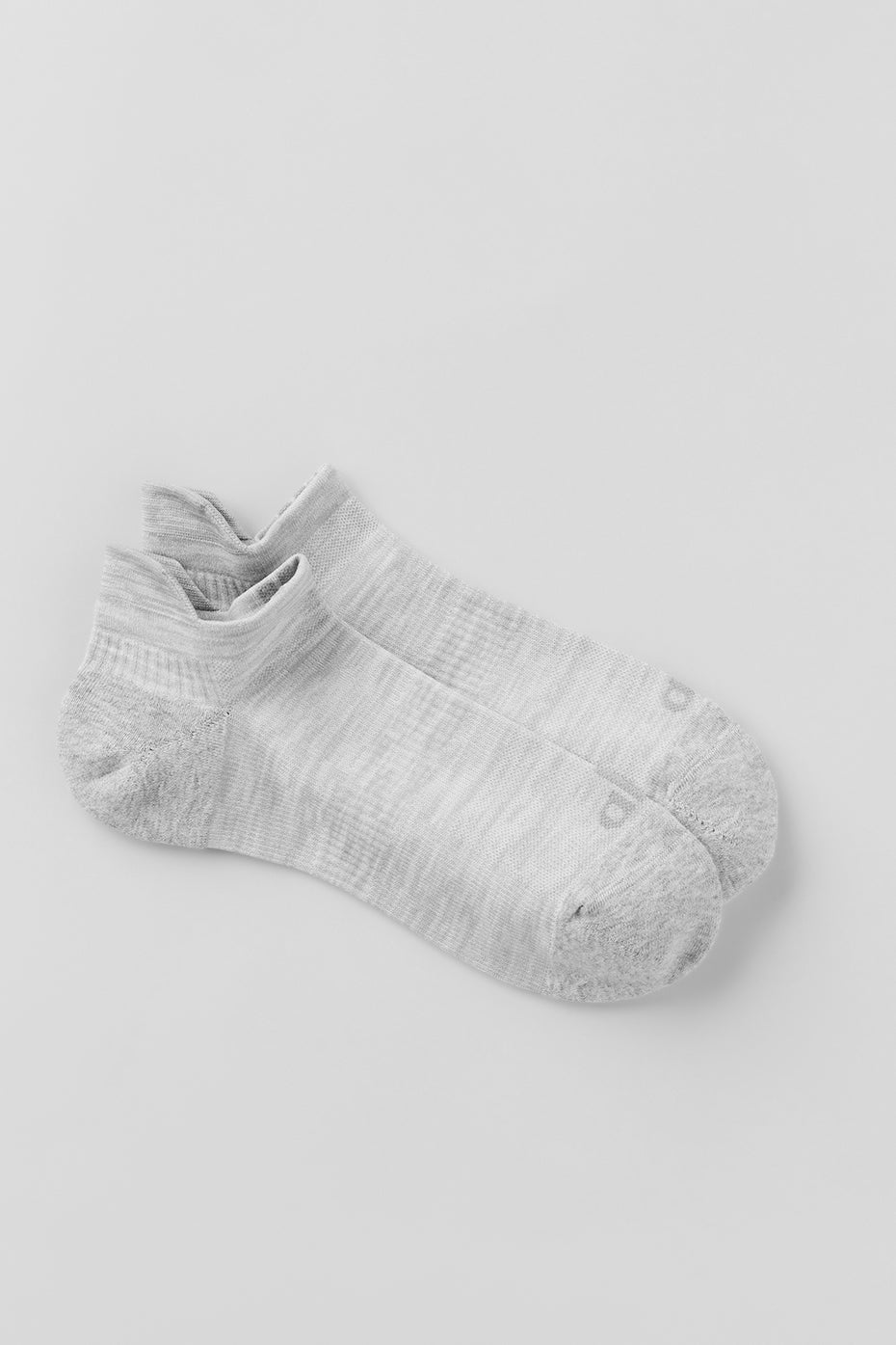 Unisex Performance Tab Sock - Athletic Heather Grey--0