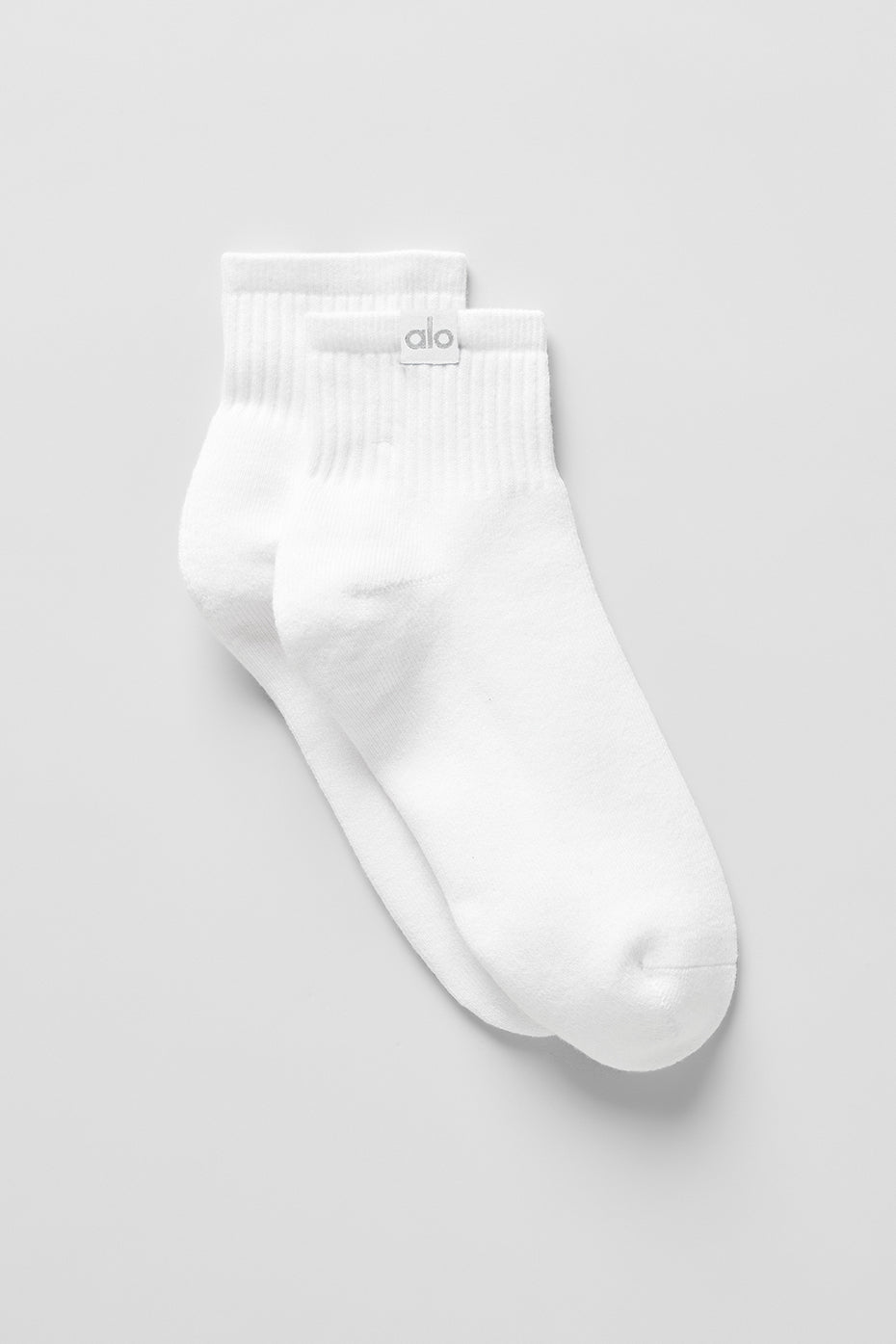 Quarter Crew Street Sock - White--0