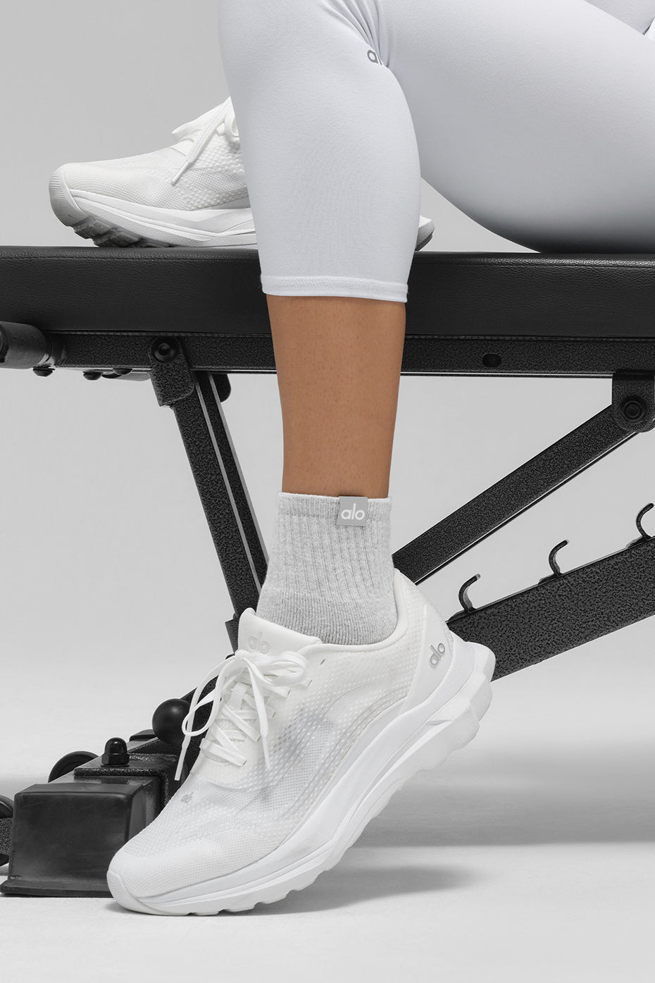 Quarter Crew Street Sock - Athletic Heather Grey--1