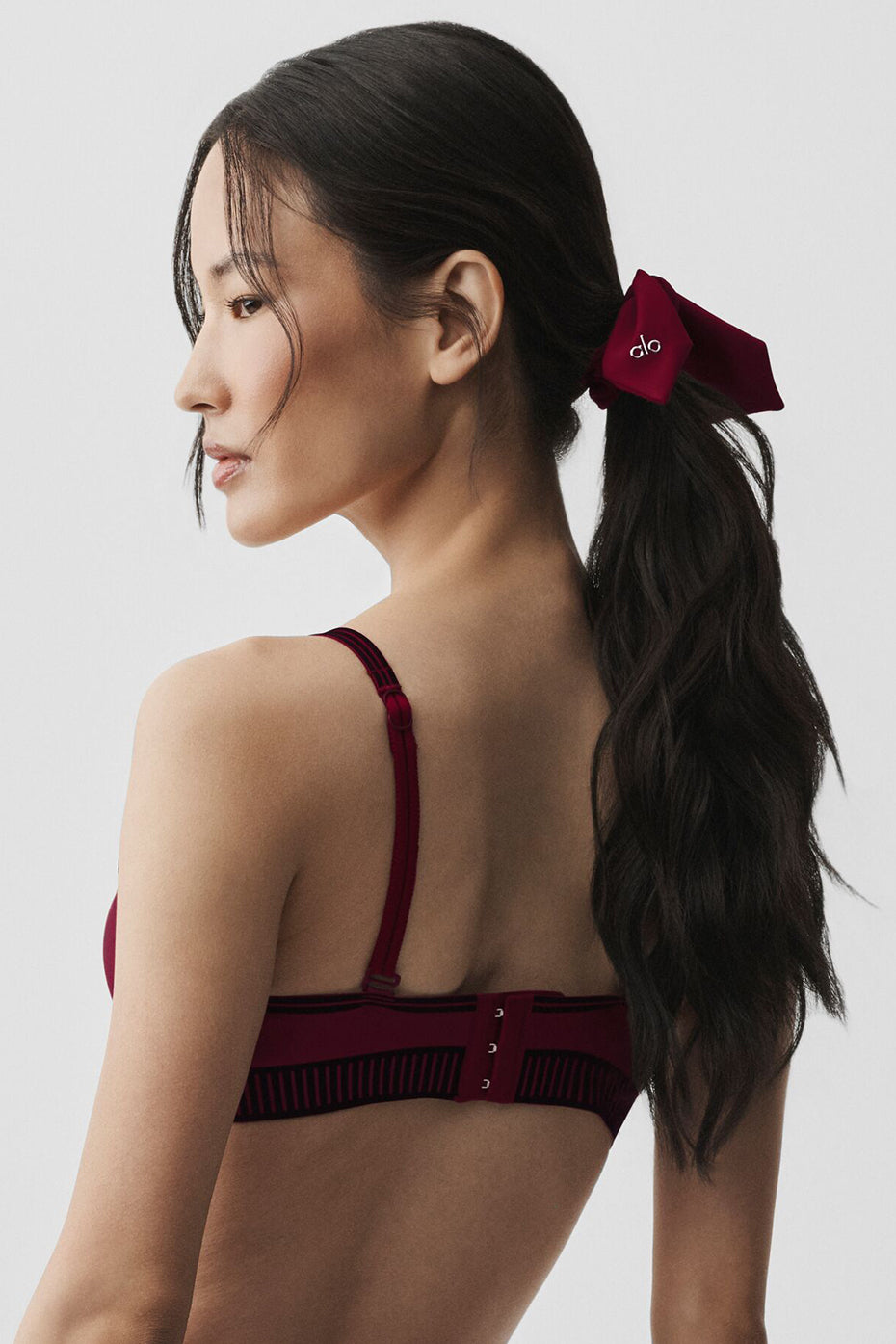 Airlift Rhythm Scrunchie - Summer Romance Red--0