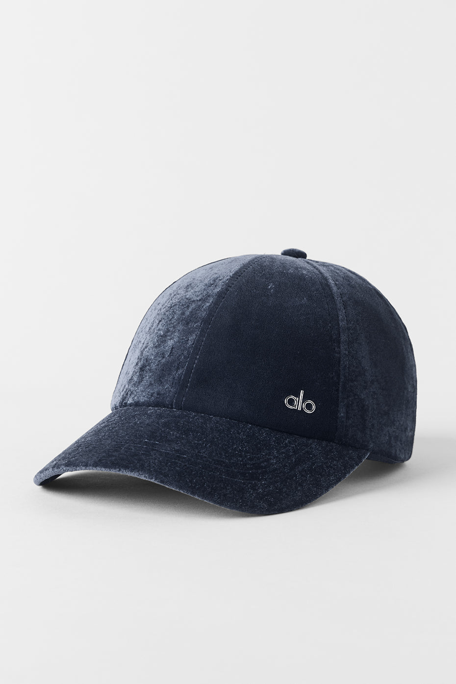 Velvet Off-Duty Cap - Navy--0