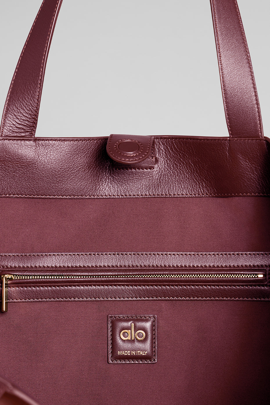ALO Tranquility Tote - Bordeaux Suede--4
