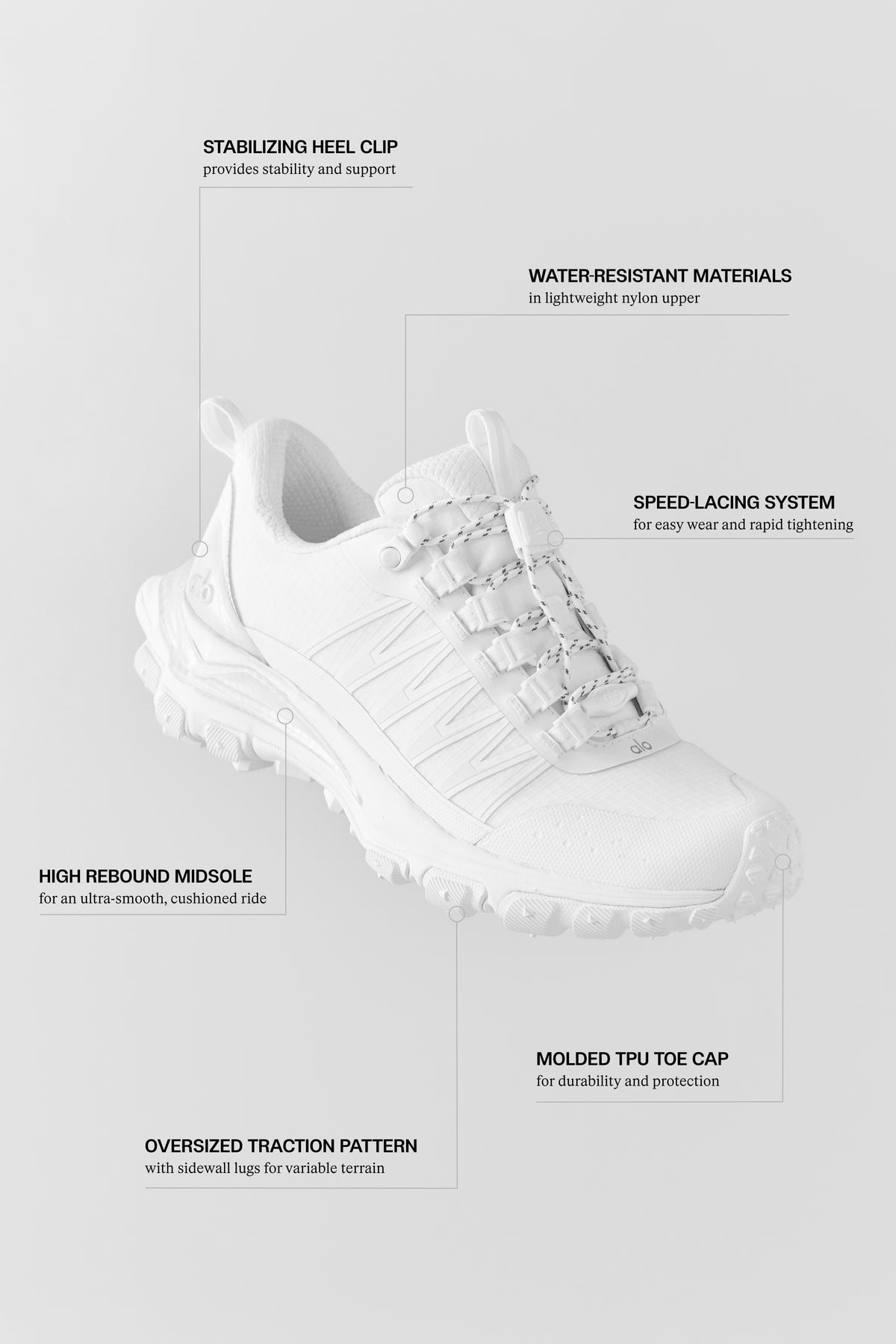 ALO Trail (Unisex) - White--1