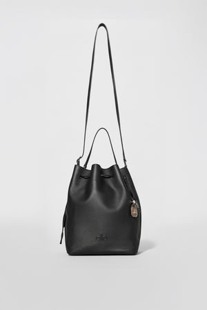 ALO Balance Bucket - Black Leather