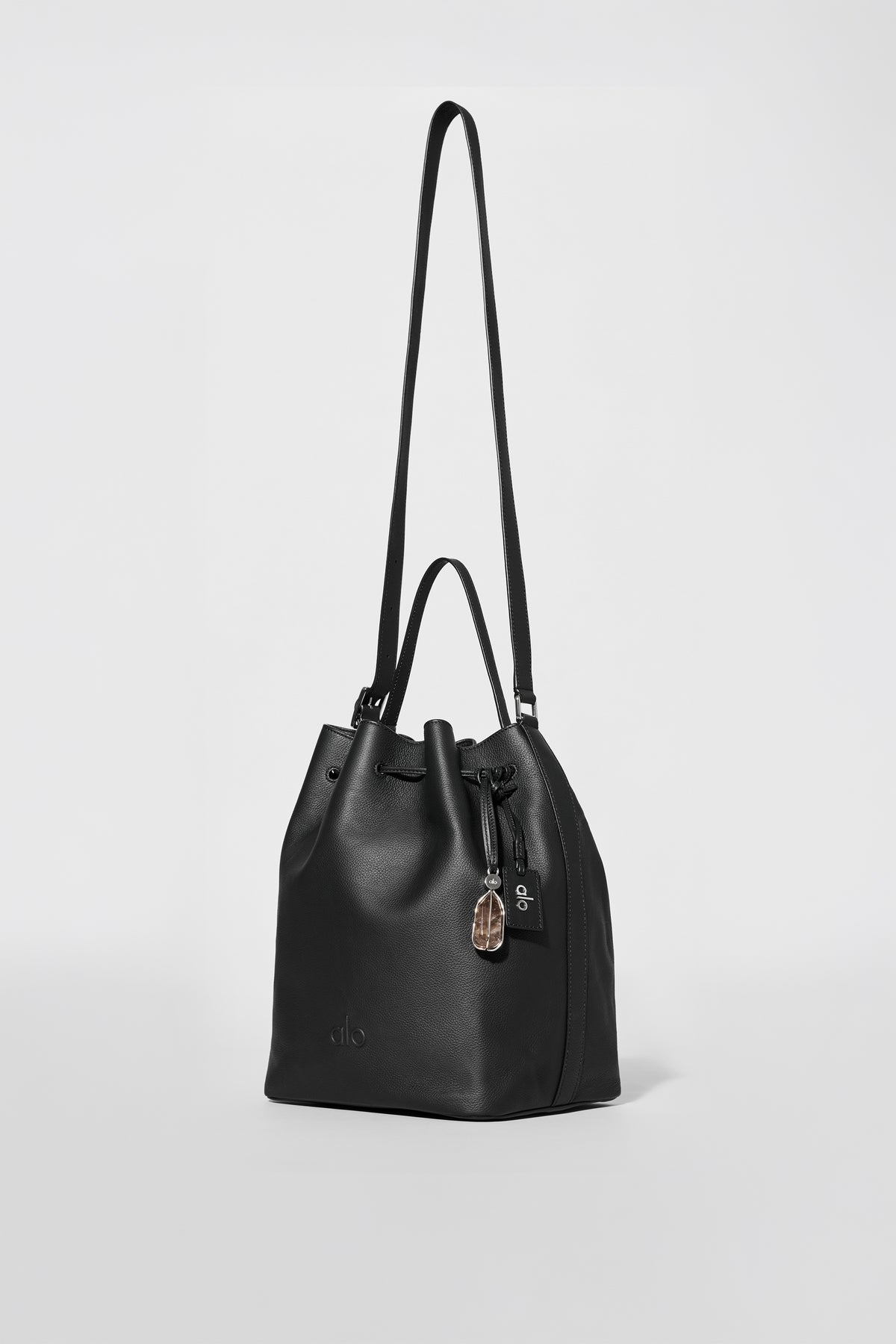 ALO Balance Bucket - Black Leather--1