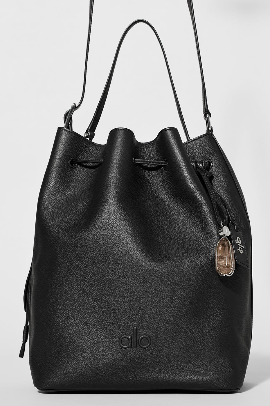ALO Balance Bucket - Black Leather--3