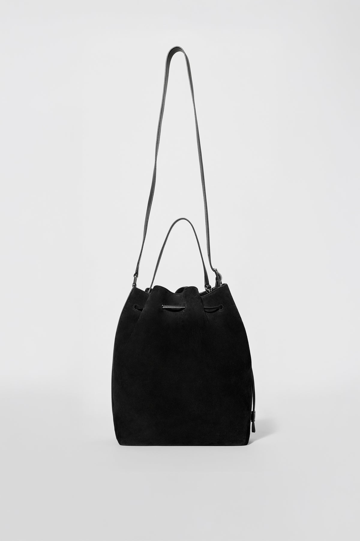 ALO Balance Bucket - Black Suede--2