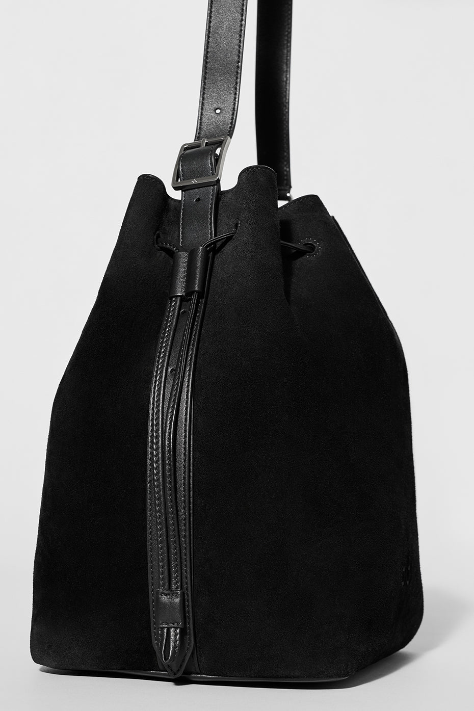 ALO Balance Bucket - Black Suede--4