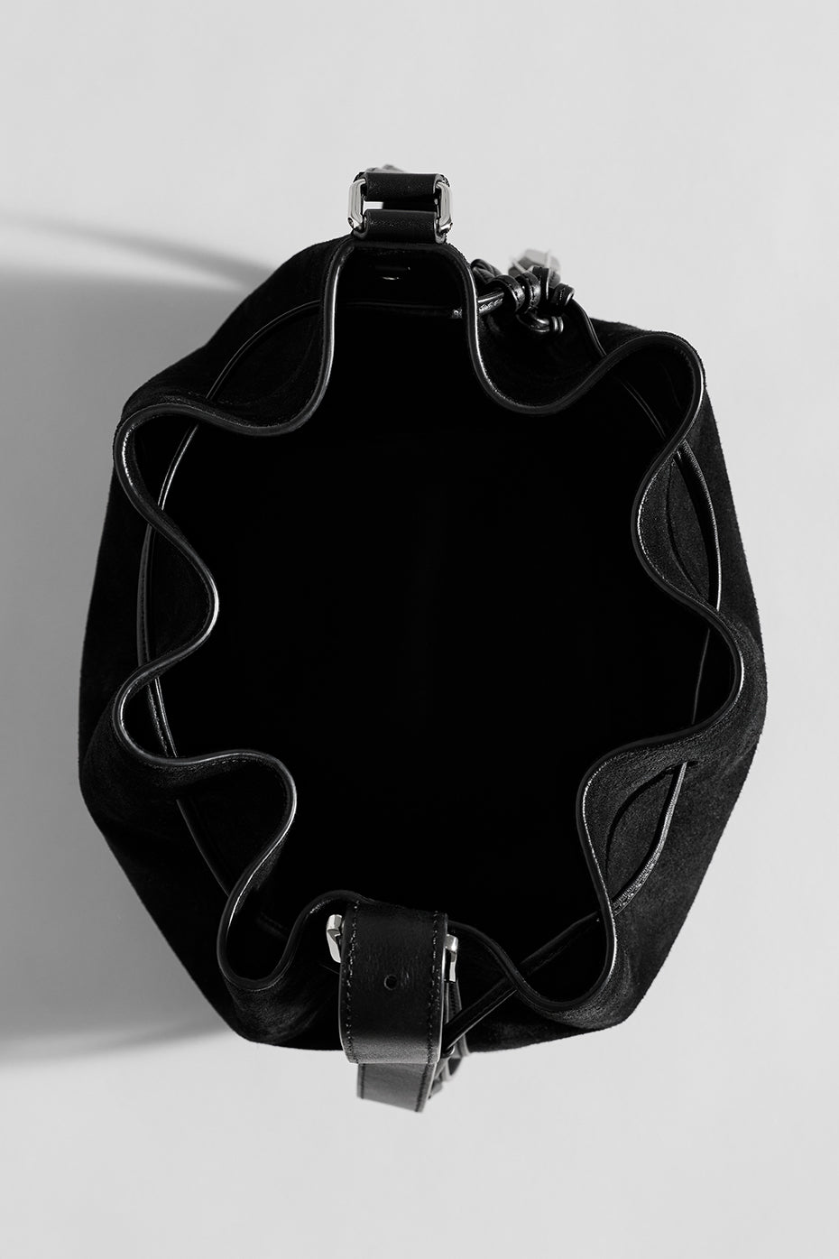 ALO Balance Bucket - Black Suede--5