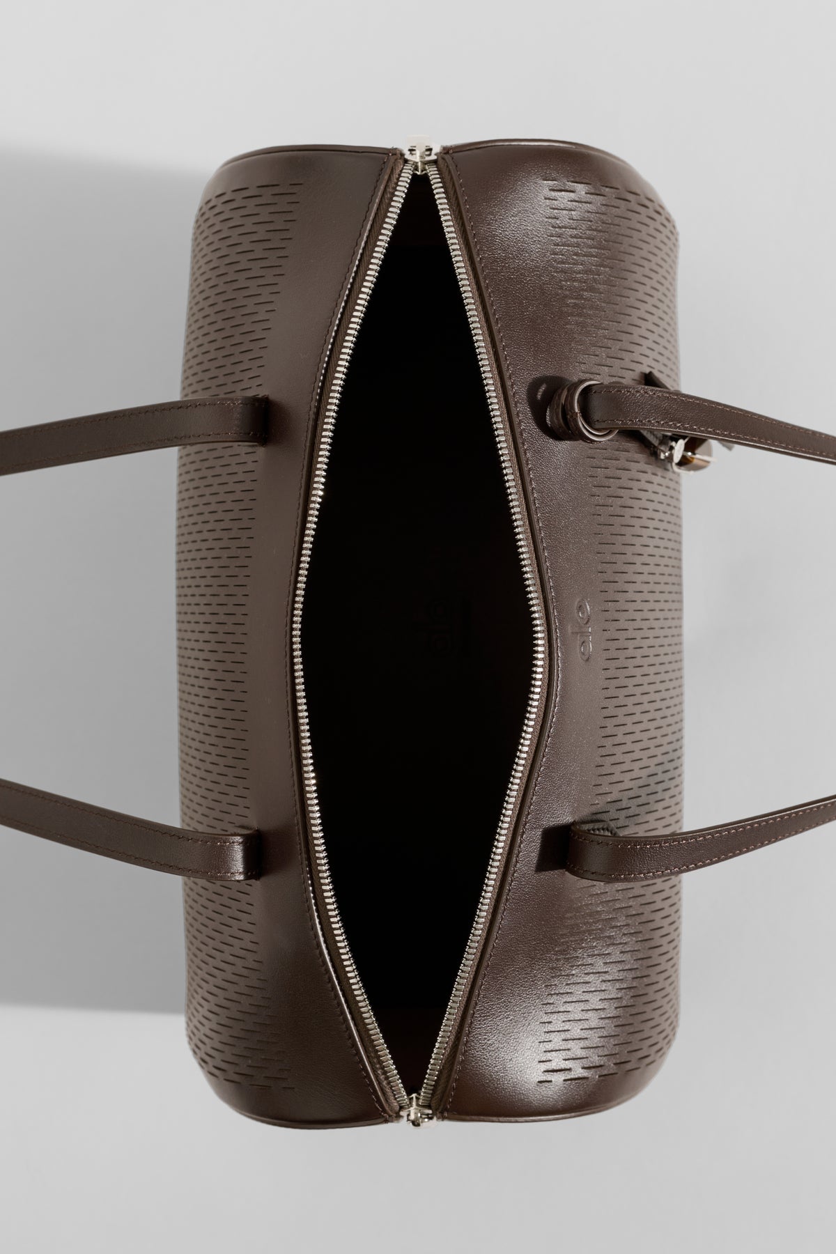 ALO Leather Mesh Shoulder Voyage - Espresso Leather Mesh--3