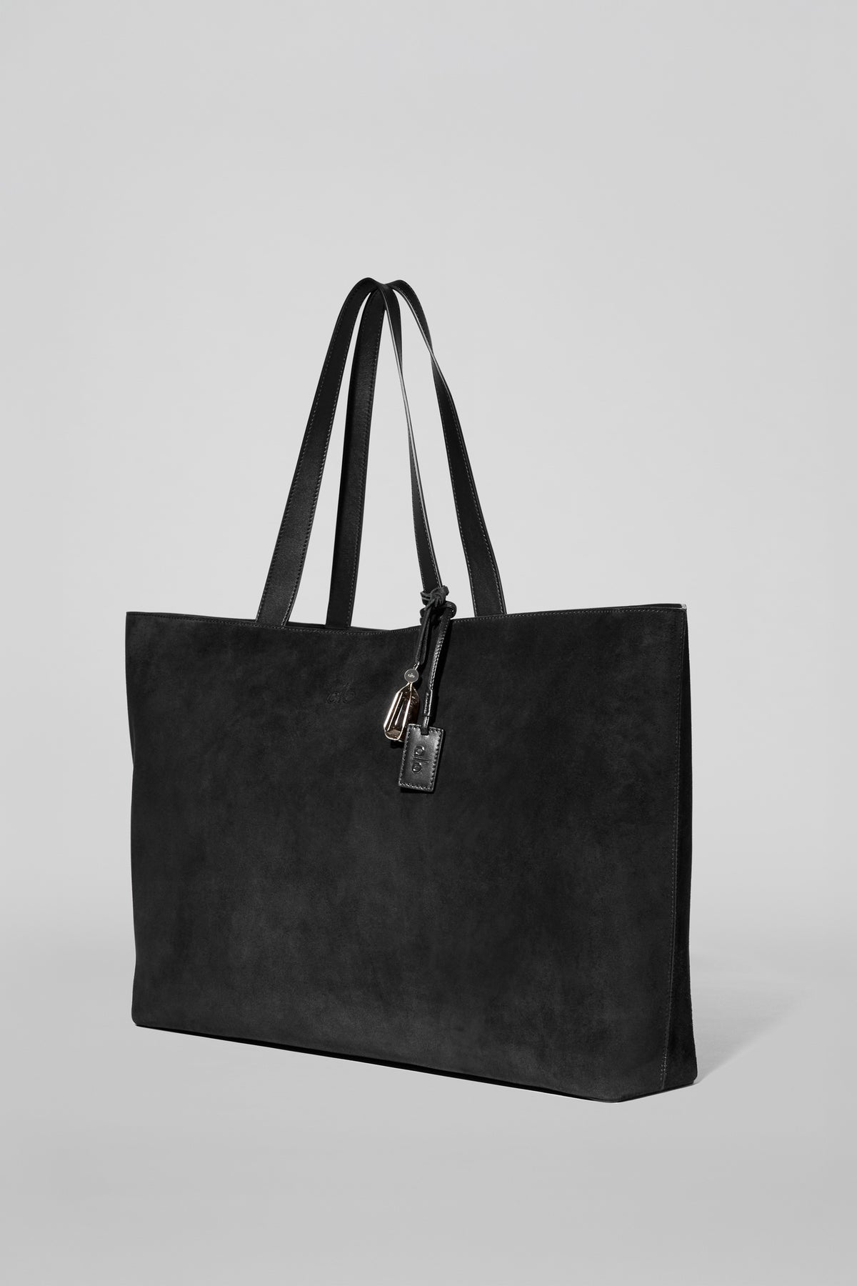 ALO Tranquility Tote - Black Suede--2