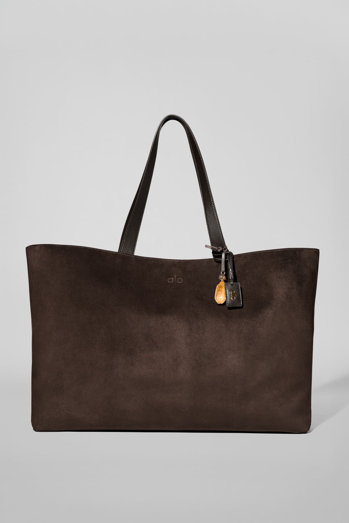 ALO Tranquility Tote - Espresso Suede--0
