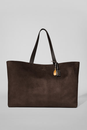 ALO Tranquility Tote - Espresso Suede