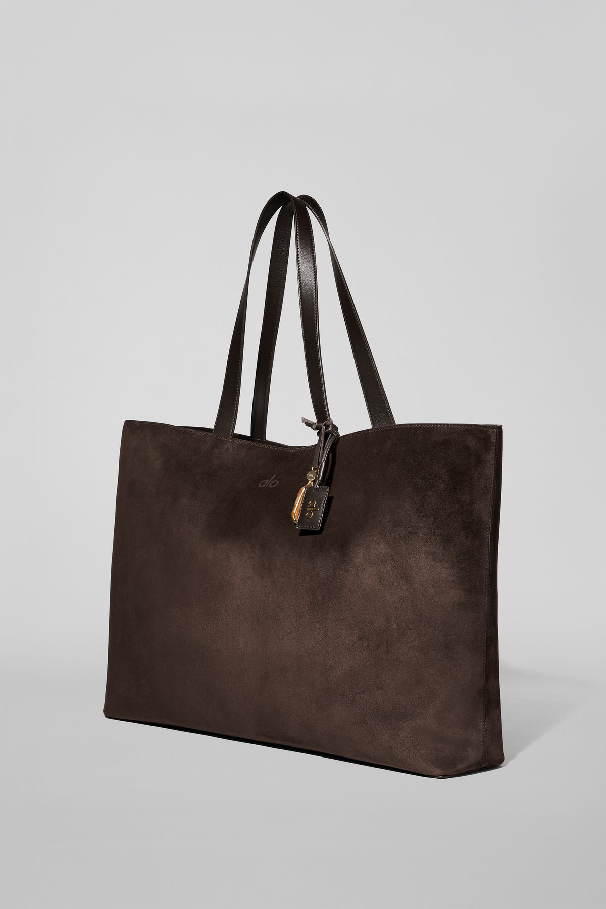 ALO Tranquility Tote - Espresso Suede--2