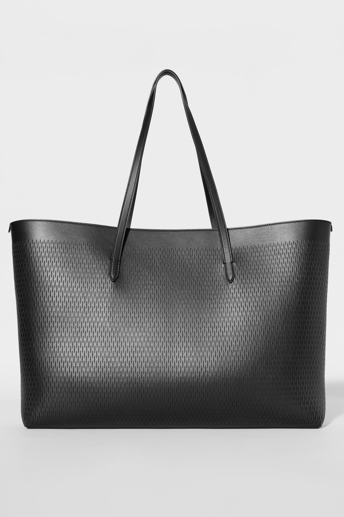 ALO Leather Mesh Tranquility Tote - Black Leather Mesh--2