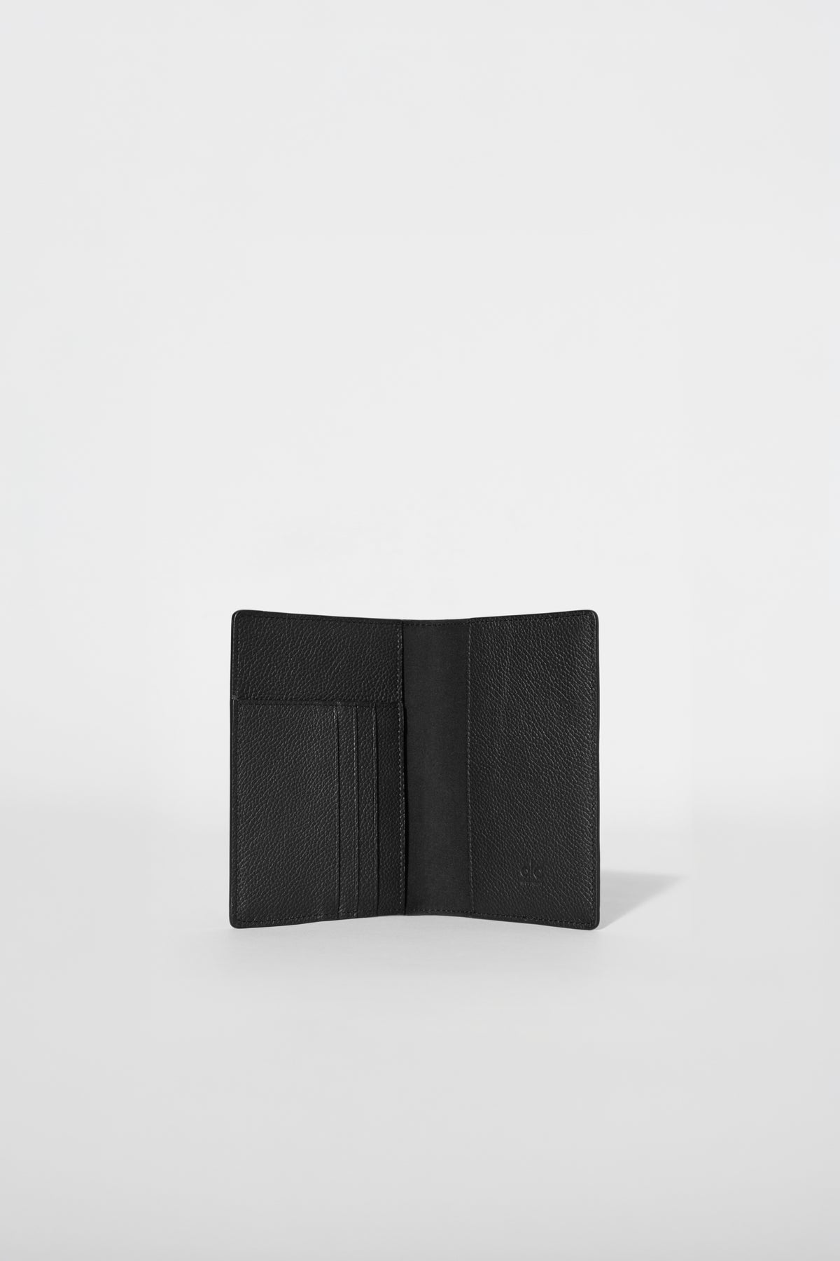 Passport Cover - Black Leather--1