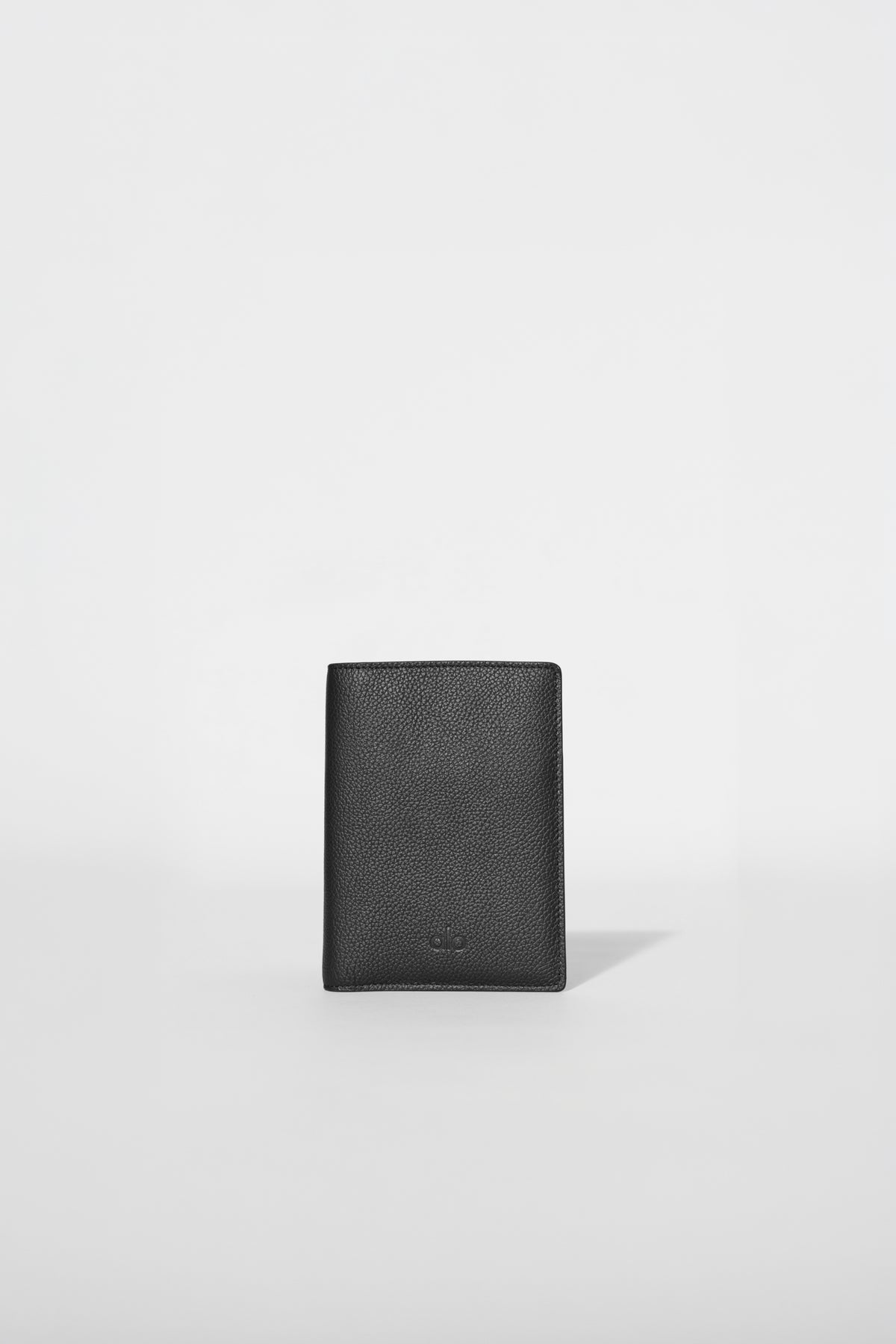 Passport Cover - Black Leather--0