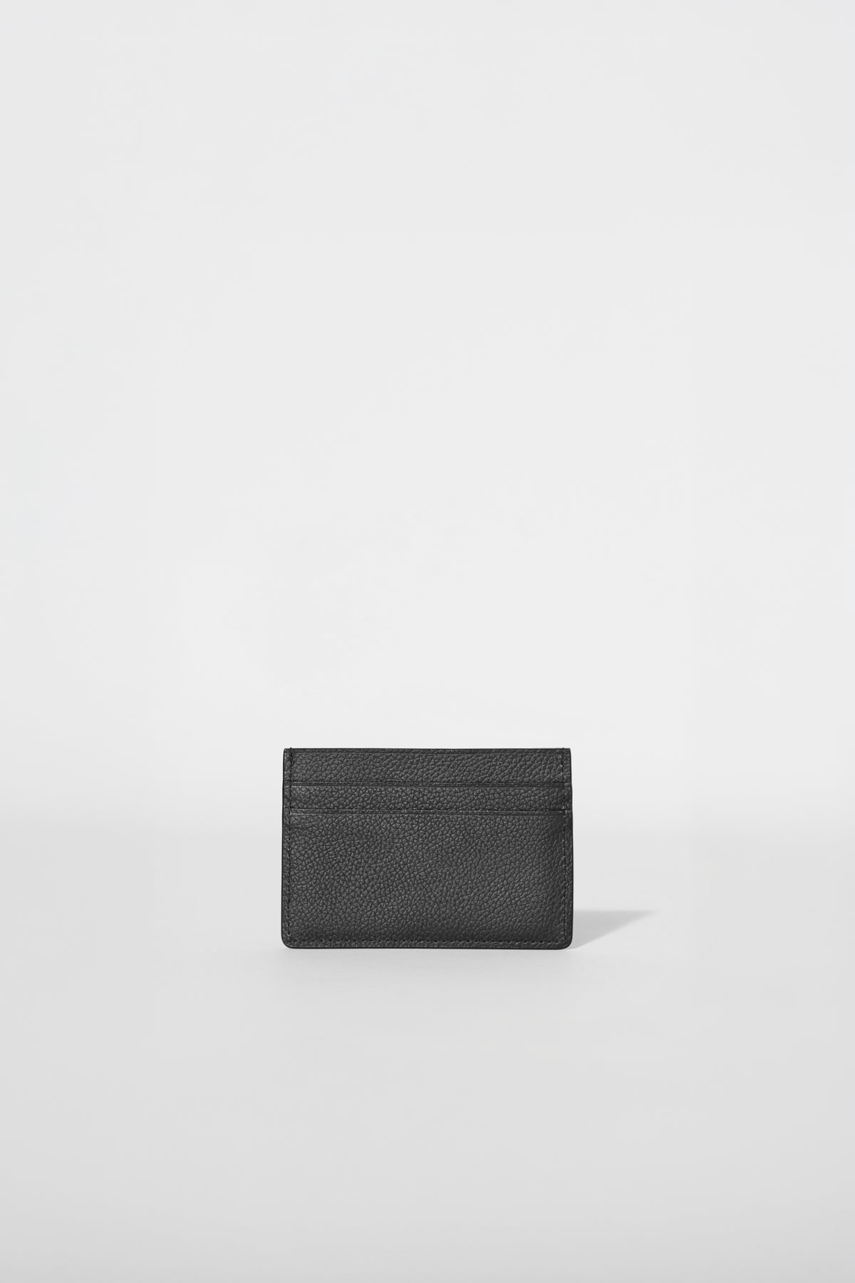 Card Holder - Black Leather--1