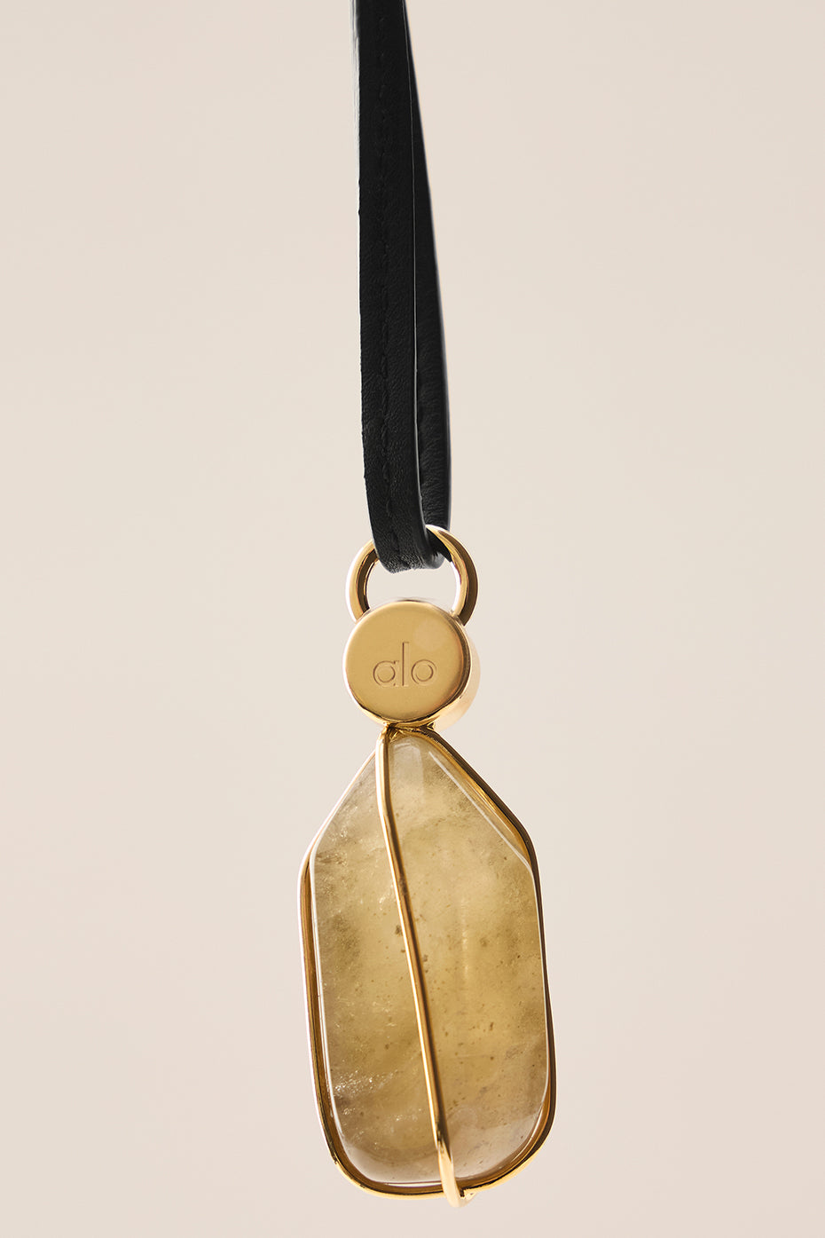 ALO Intention Crystal - Smoky Quartz/Gold--2