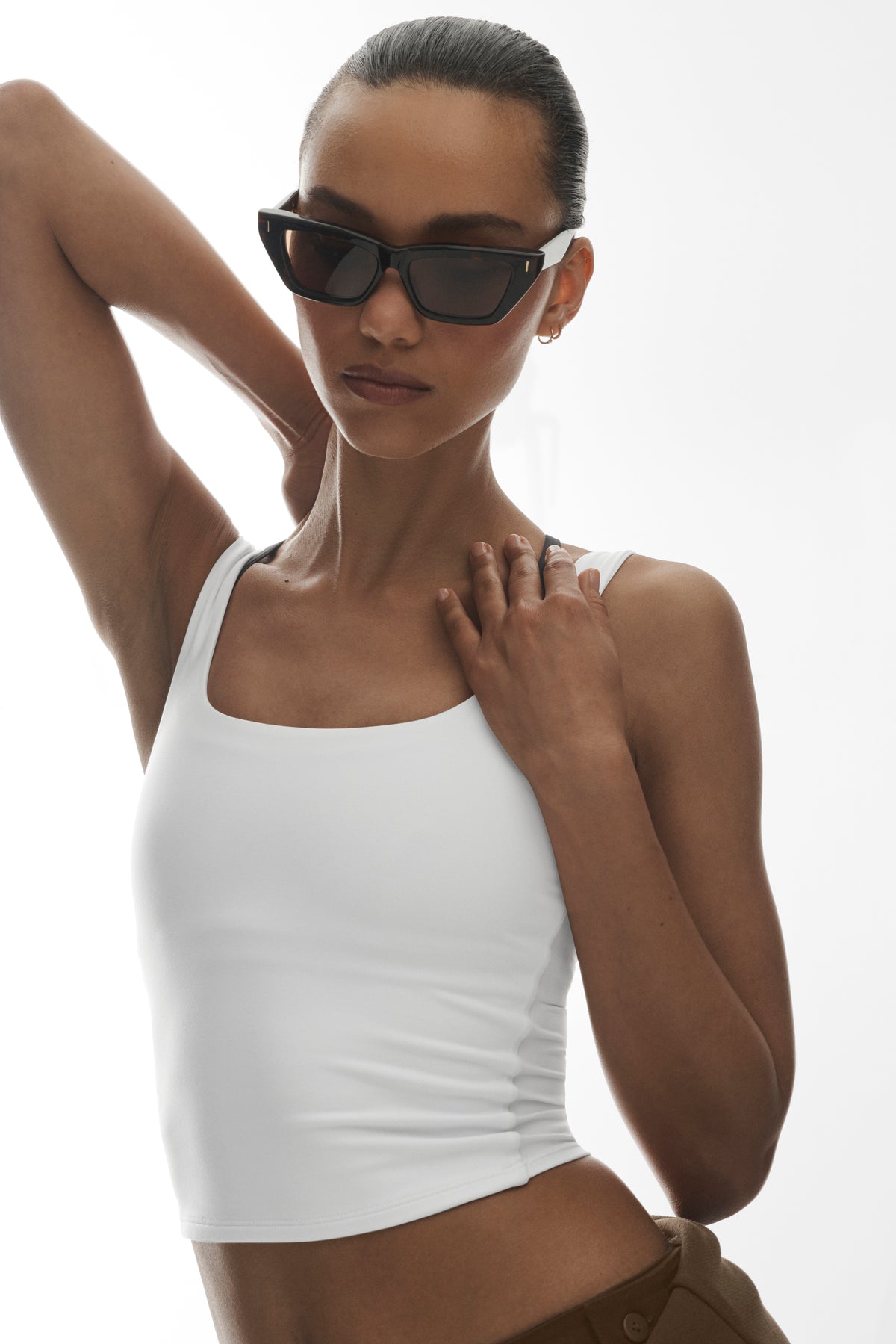ALO Cat Eye Sunglasses - Tortoise--3