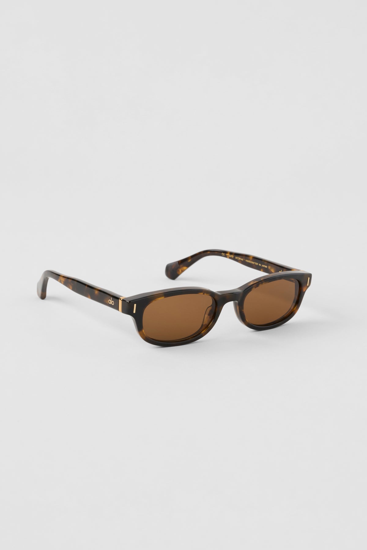 ALO Skinny Oval Sunglasses - Tortoise--0