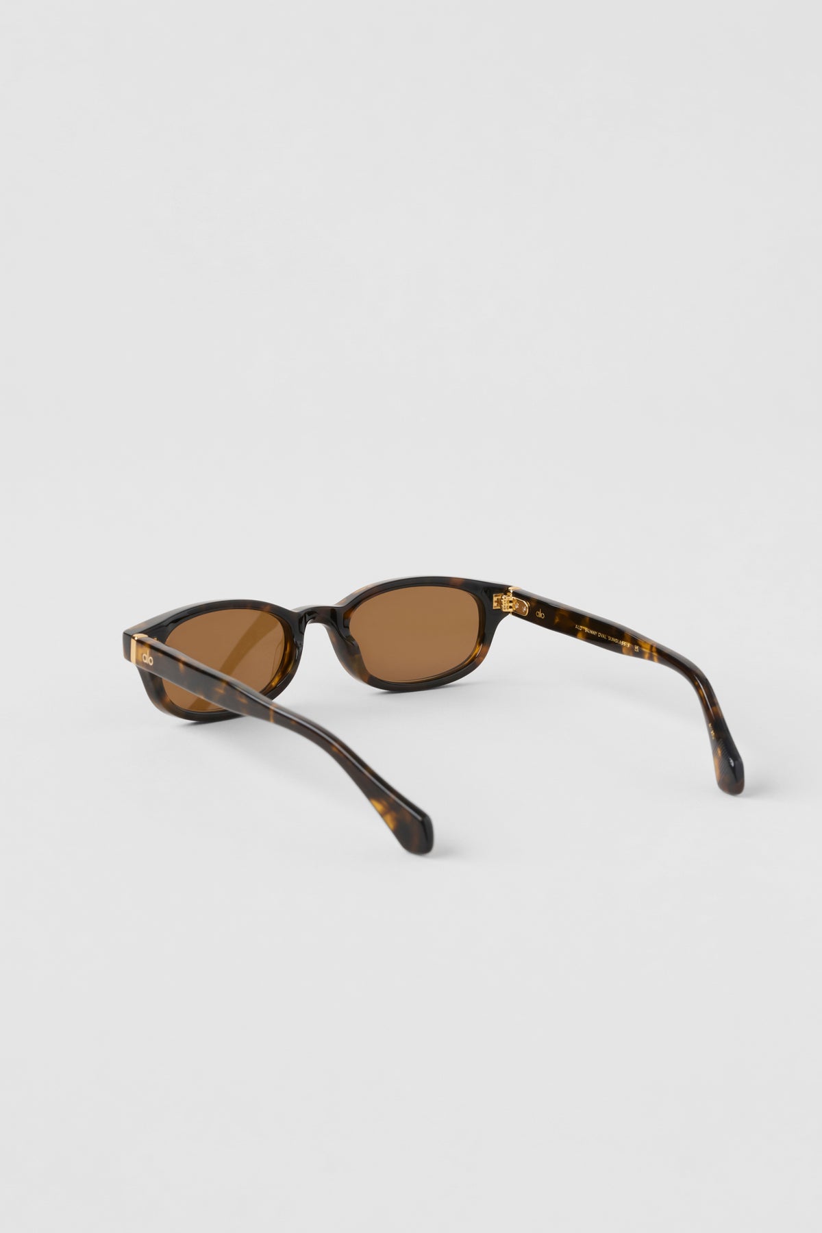 ALO Skinny Oval Sunglasses - Tortoise--2