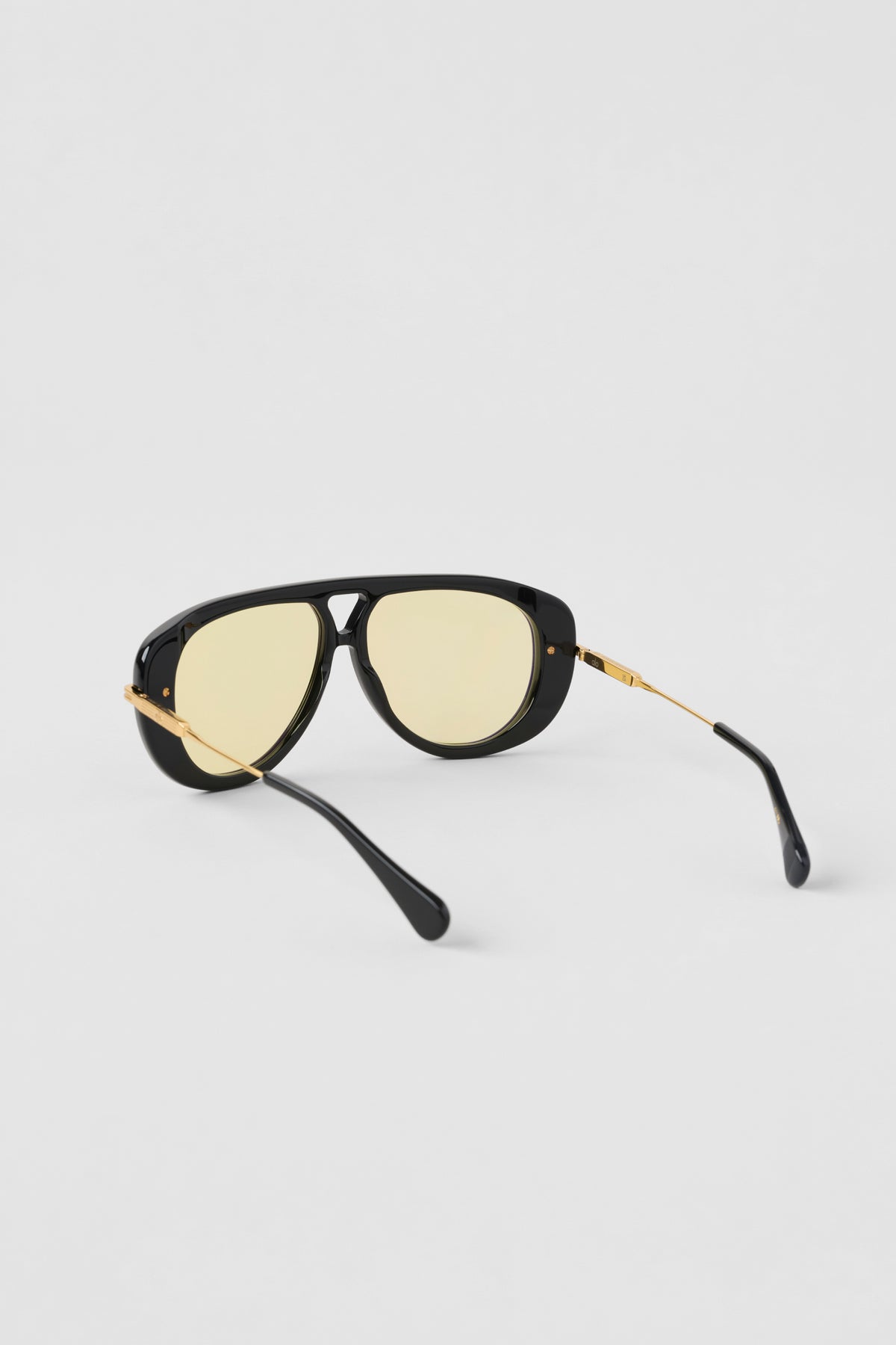 ALO Aviator Sunglasses - Black/Yellow--2